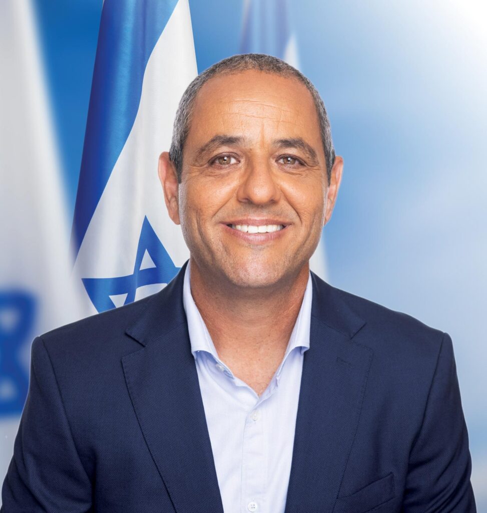 תמונתו של ניר בן חיים ראש עיריית חדרה