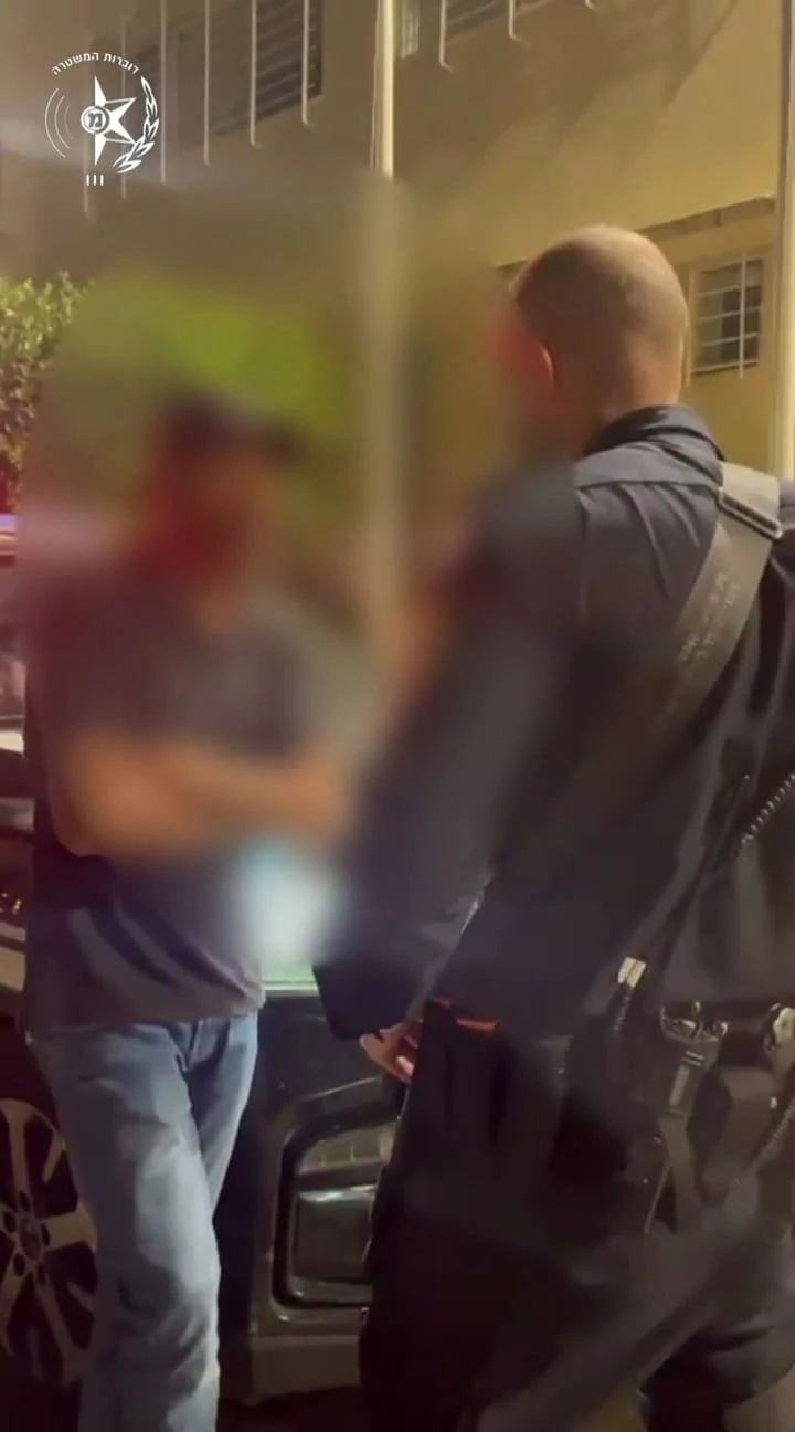 צילום מתוך המעצר