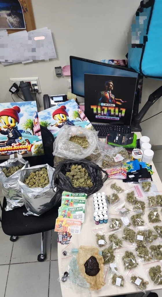 צילום מהשלל שנתפס