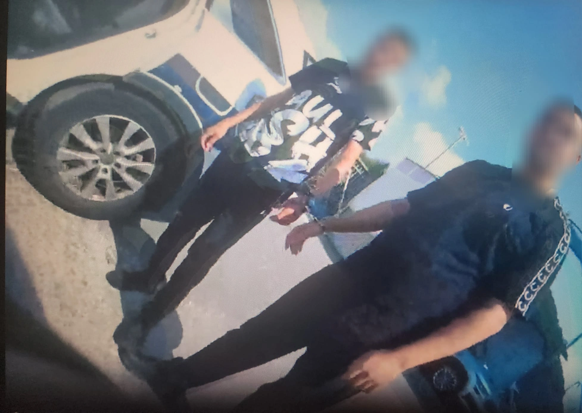 צילום של החשודים