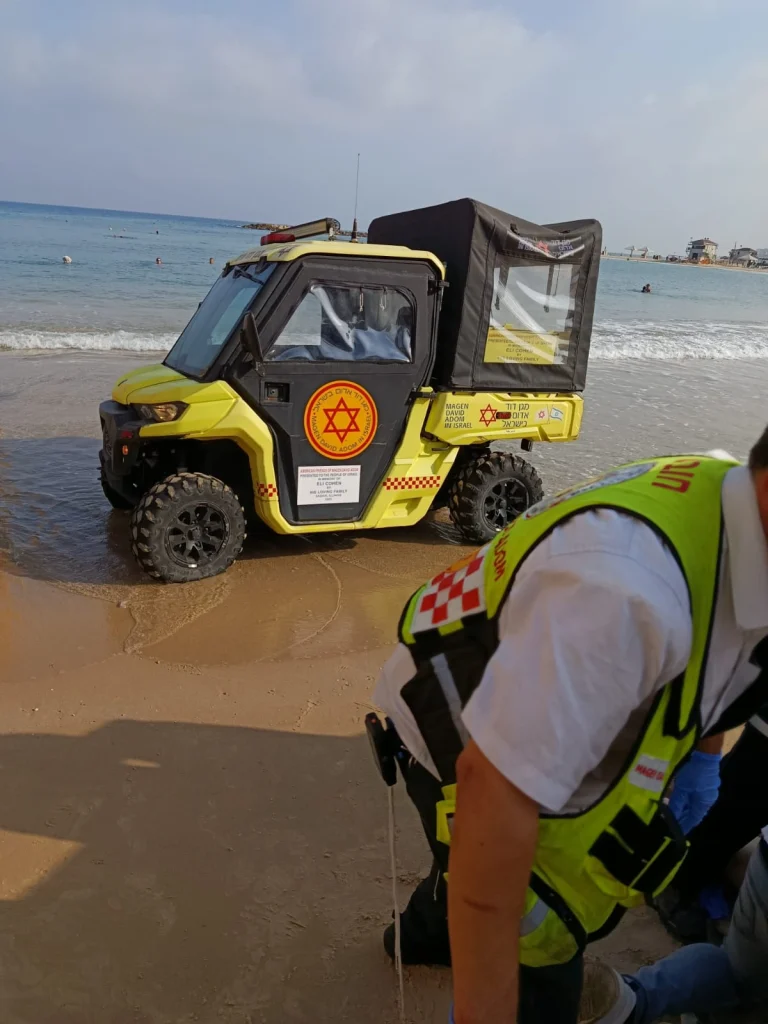 צילום זירת ההחייאה