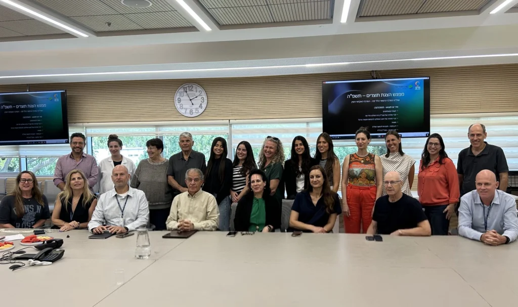 צילום המשתתפים בשת"פ בין הלל יפה לרופין