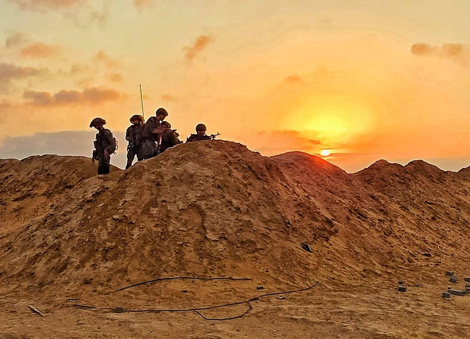 צילום מאימוני הגדוד