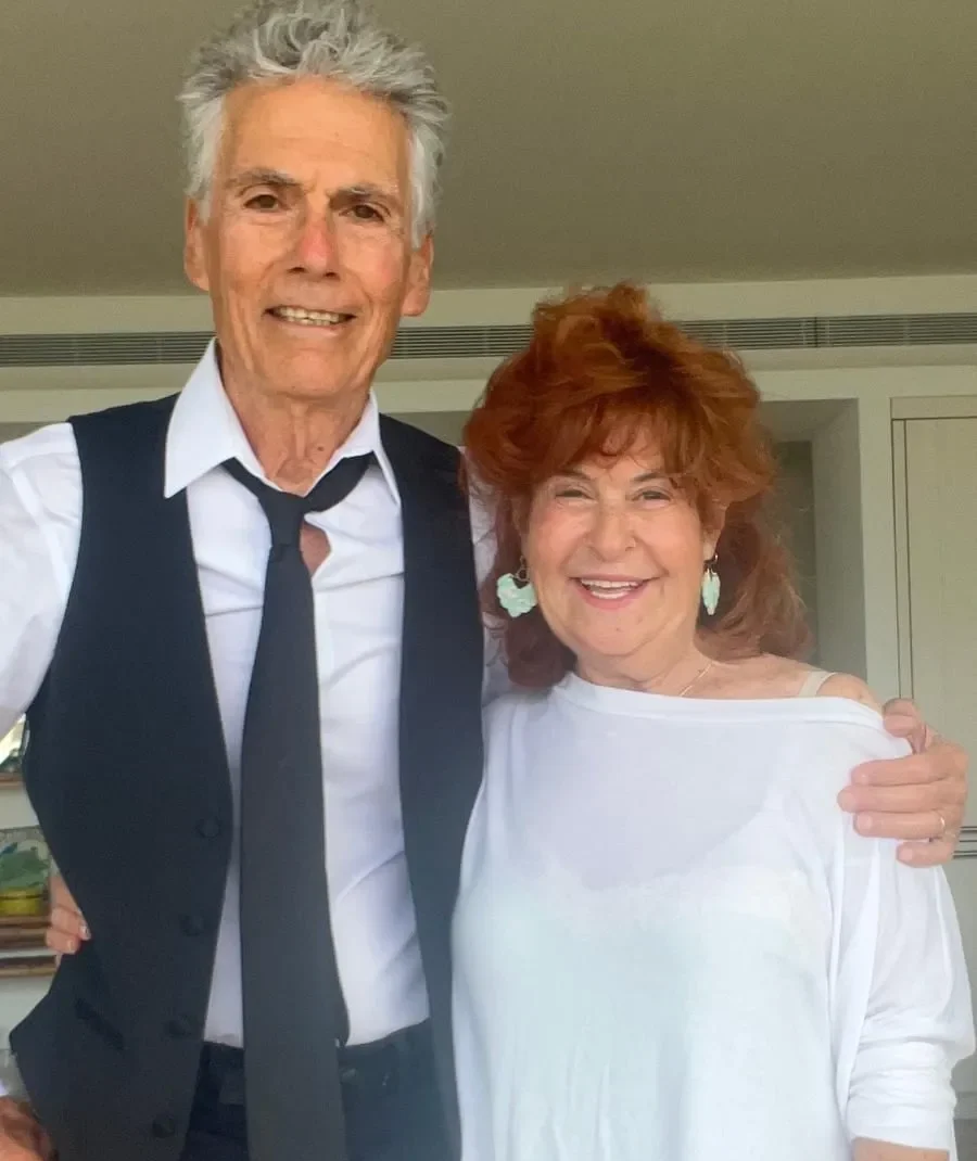 ציפי שביט ובעלה-צילום משפחתי