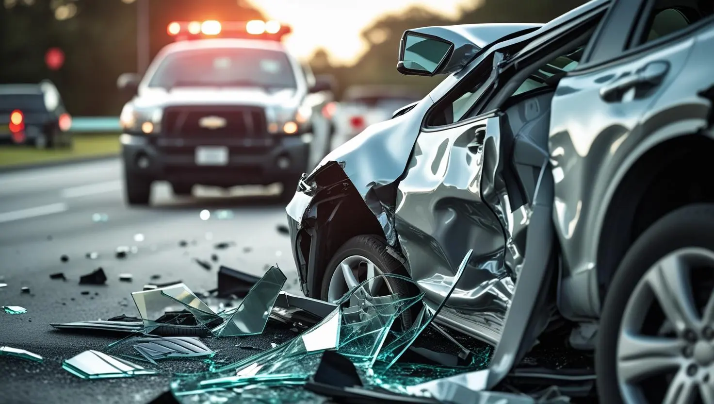 אילוסטרציה של תאונת דרכים