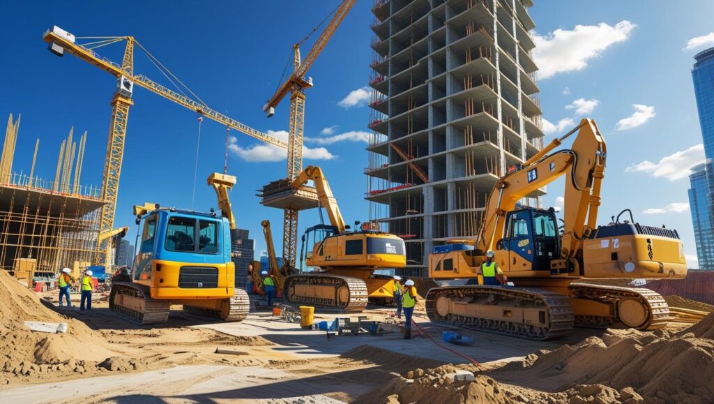 תמונת אילוסטרציה של אתר בניה