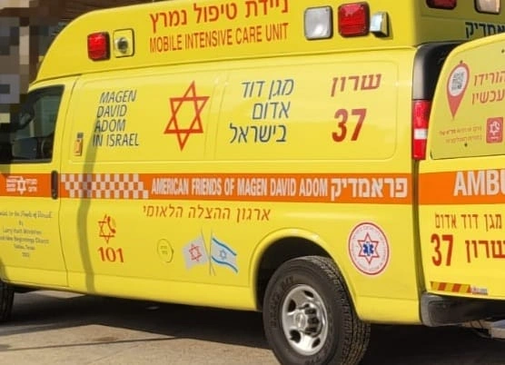 אילוסטרציה, תמונה של ניידת טיפול נמרץ