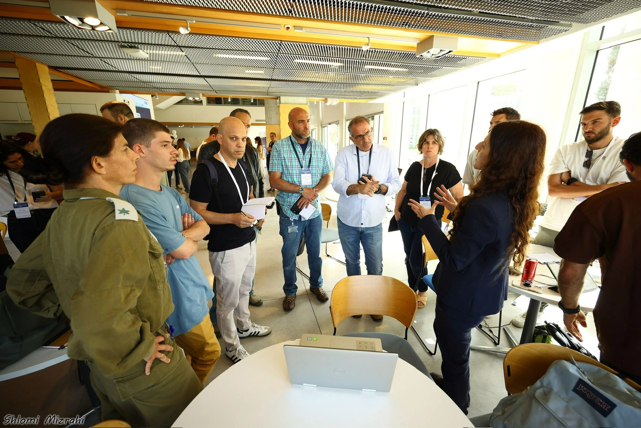 תמונה של צוות המתנדבים