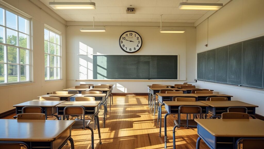 אילוסטרציה של כיתת לימוד