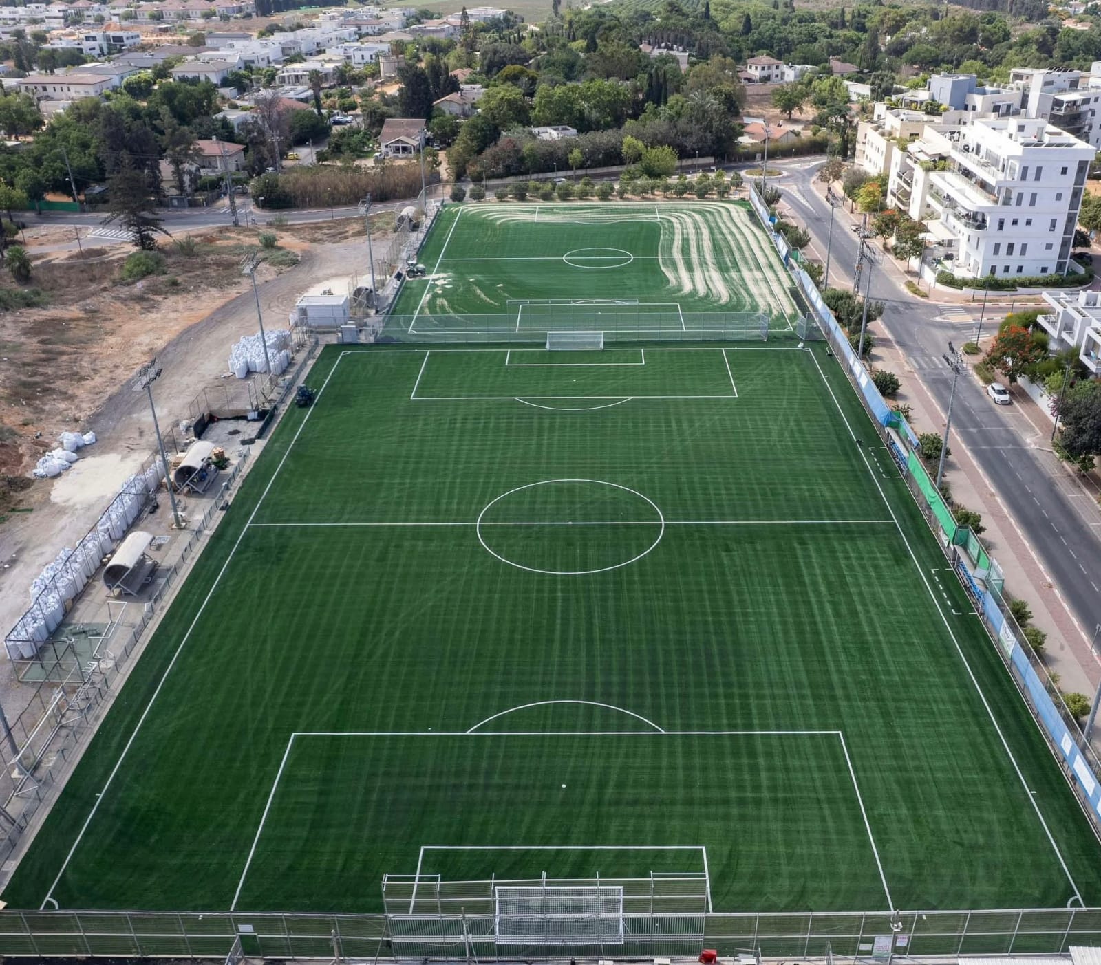 צילום מגרש משודרג