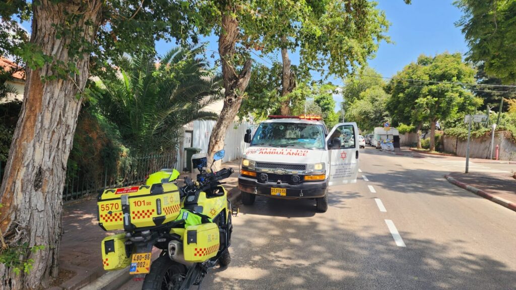 צילום זירת תאונת העבודה