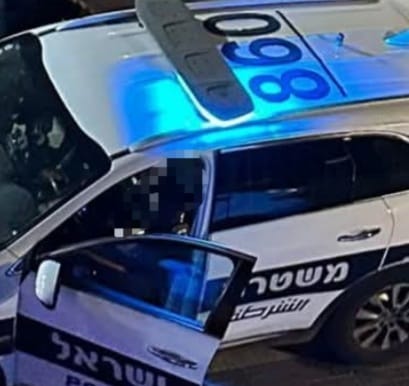 אילוסטרציה ניידת משטרה
