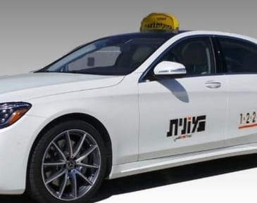 אילוסטרציה של מונית