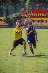 מתכוננים לליגה.צילום: באדיבות דיגיטל מכבי נתניה.