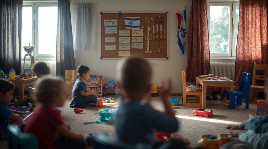אילוסטרציה של גן ילדים