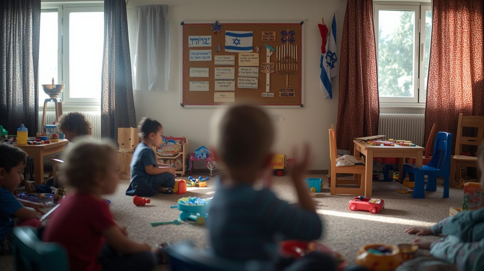 אילוסטרציה של גן ילדים