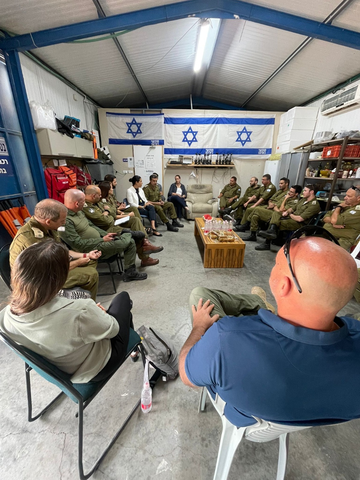 תילום מהמפגש הבטחוני