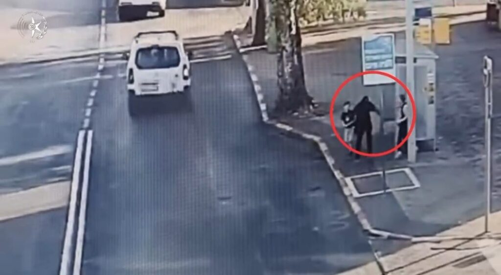 צילום מתיעוד חטיפת הוידאו
