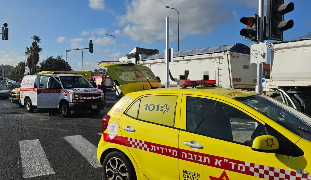 צילום מזירת התאונה