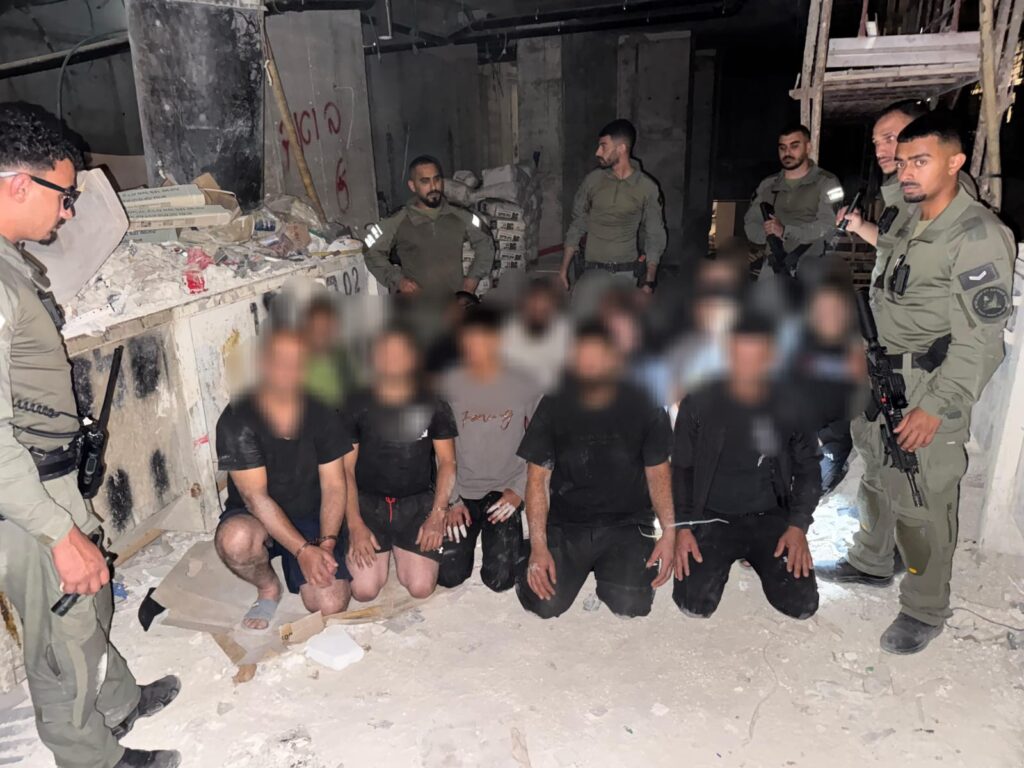 צילום השב"חים שנתפסו