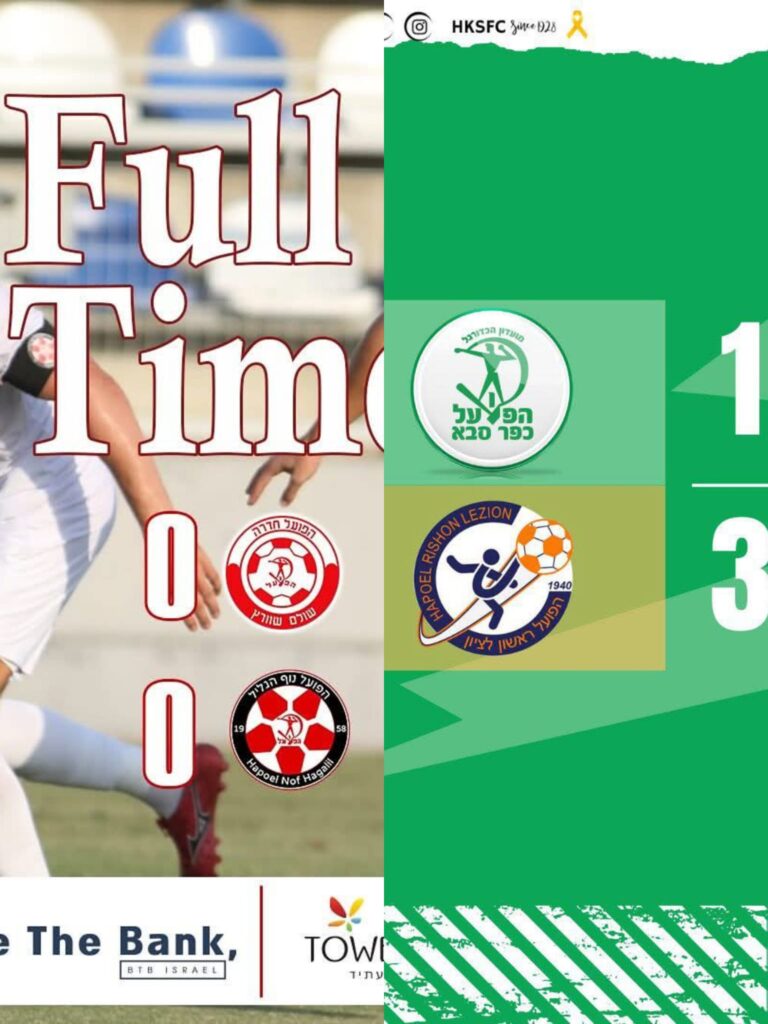 מחזור לא מוצלח. צילום: הפועל כפר סבא והפועל חדרה.