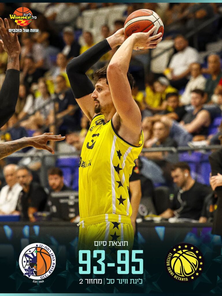 ניצחון דרמטי. צילום: מנהלת ליגת העל בכדורסל.