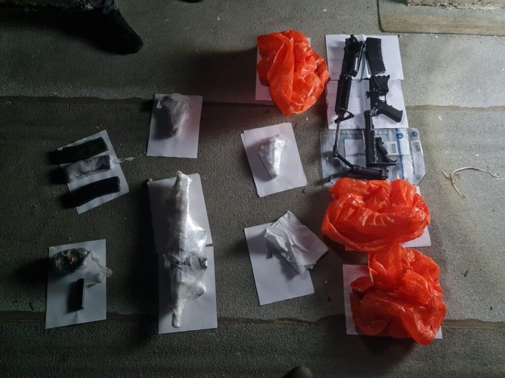 צילום הנשק שנתפס