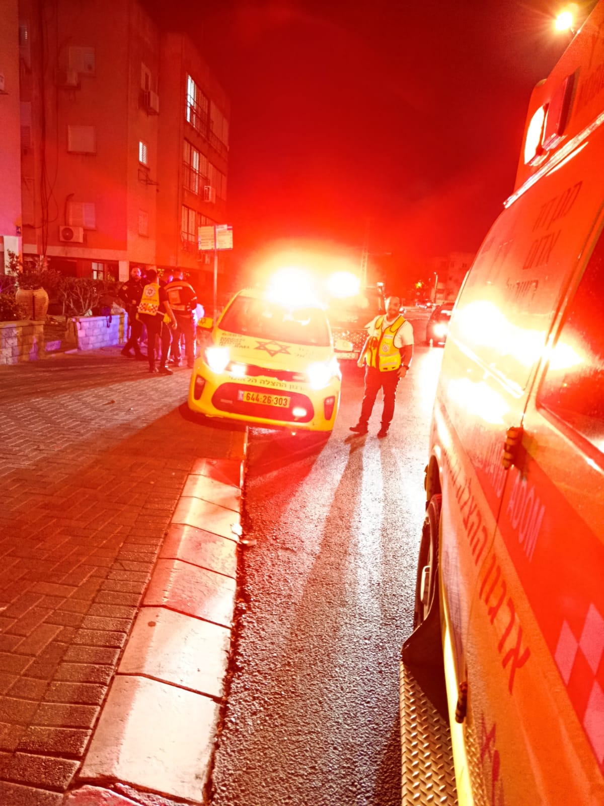 צילום זירת האירוע