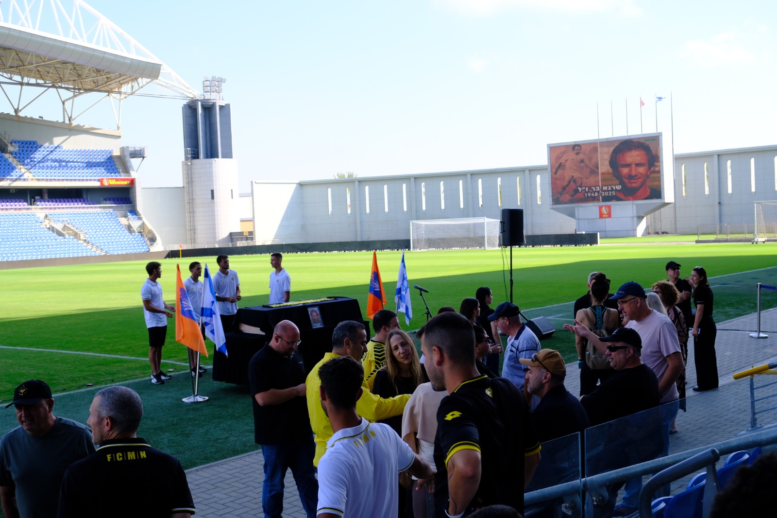 יהי זכרו ברוך. צילום: דיגיטל מכבי נתניה.