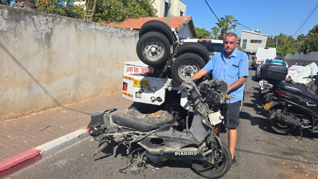 צילום החרמת האופנועים