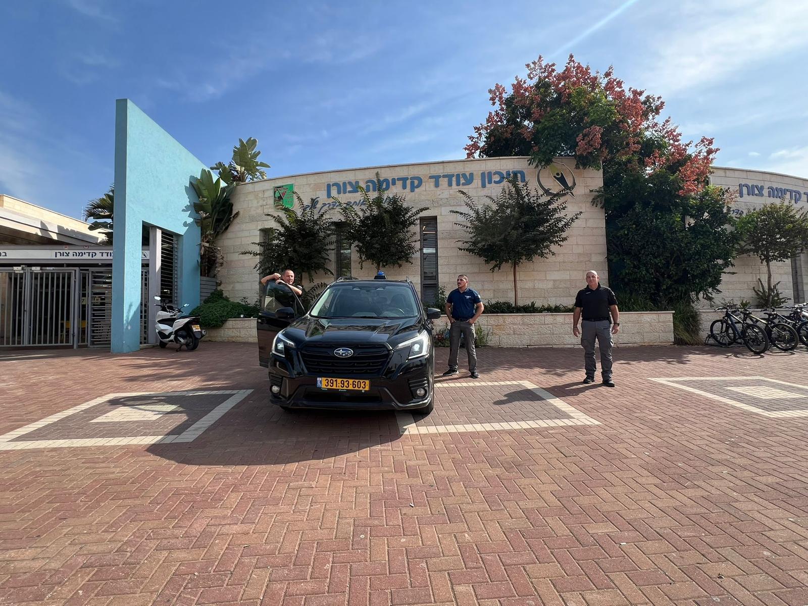 צילום ניידת פיקוח