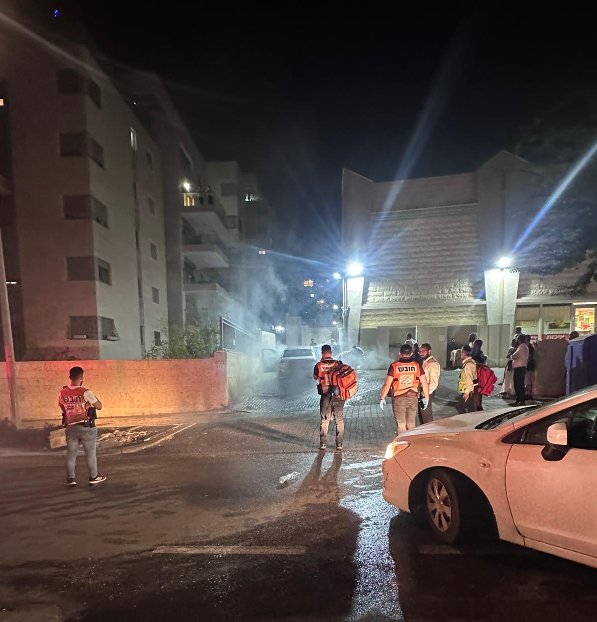 הצתת רכב בחריש