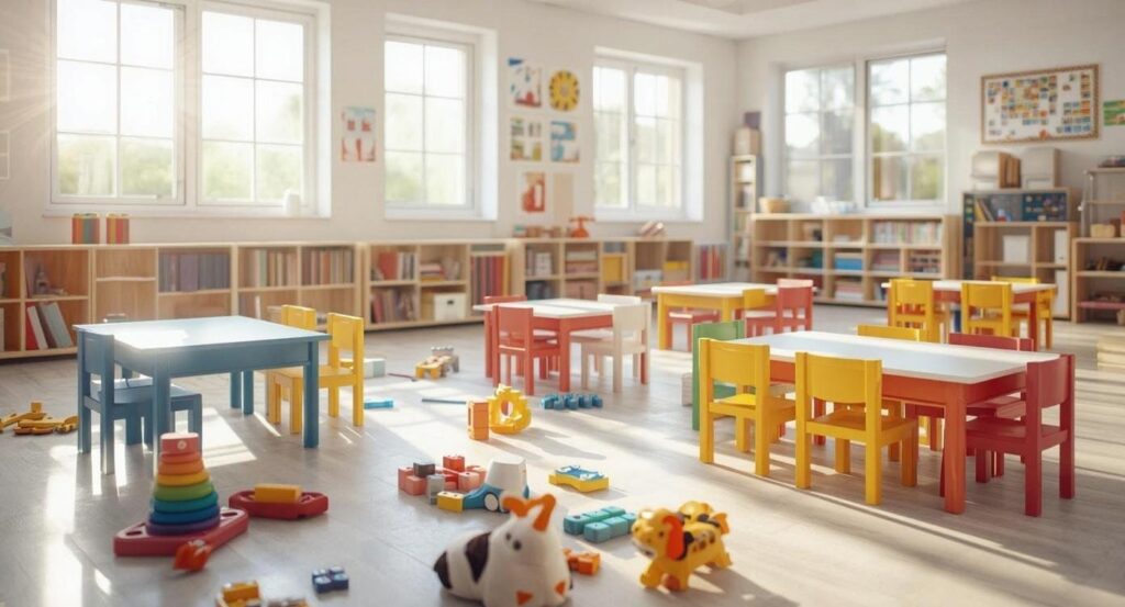 גן ילדים ריק