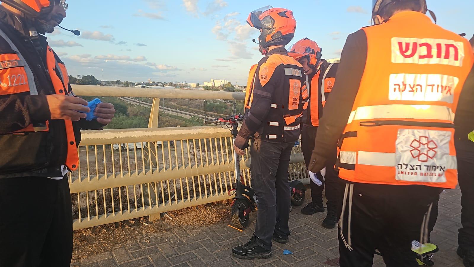 צילום של כוחות החילוץ