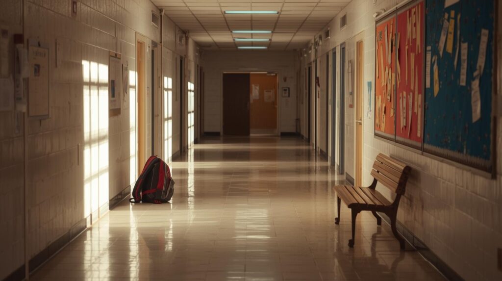 מסדרון בית הספר