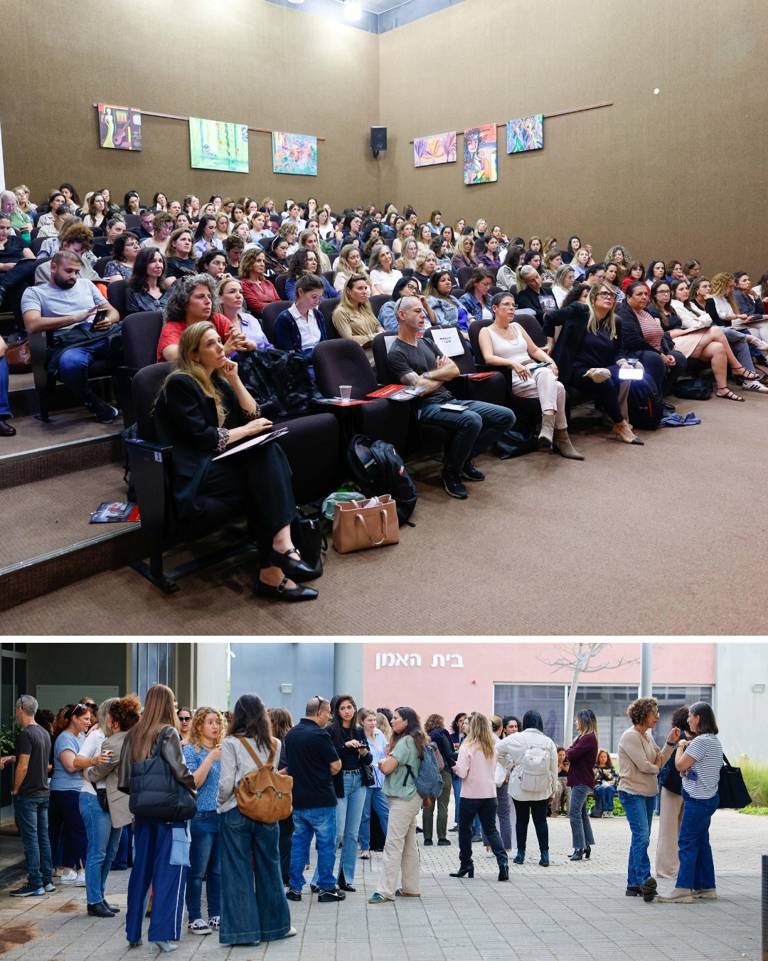 הרצאה נגד אלימות כלפי נשים