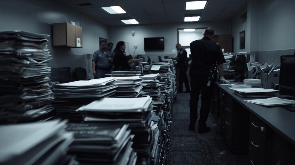 אלוסטרציה פשיטה על משרד