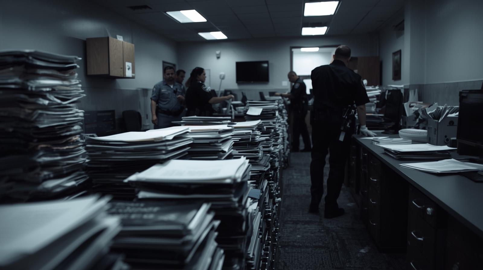 אלוסטרציה פשיטה על משרד