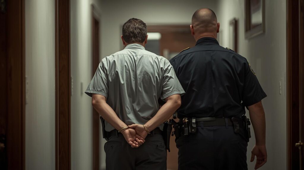 נאשם באזיקים