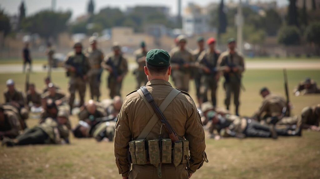 חיילים בשטח