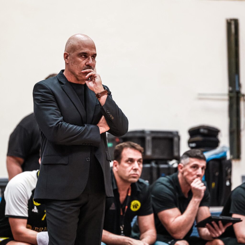 גם המאמן עוזב. צילום: אליצור נתניה.