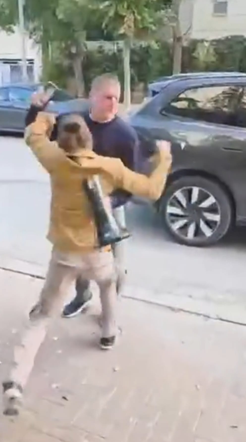 קטטה ליד ביתה של הפצ"רית