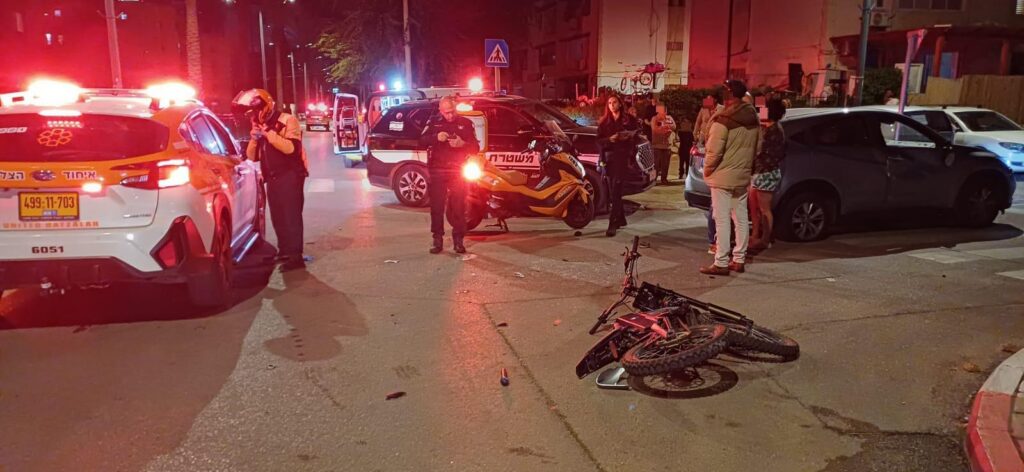 תאונת אופנוע