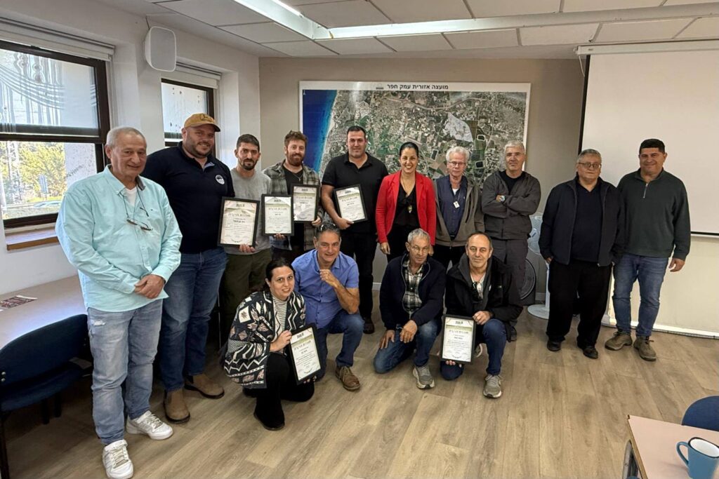 משתתפי הטקס