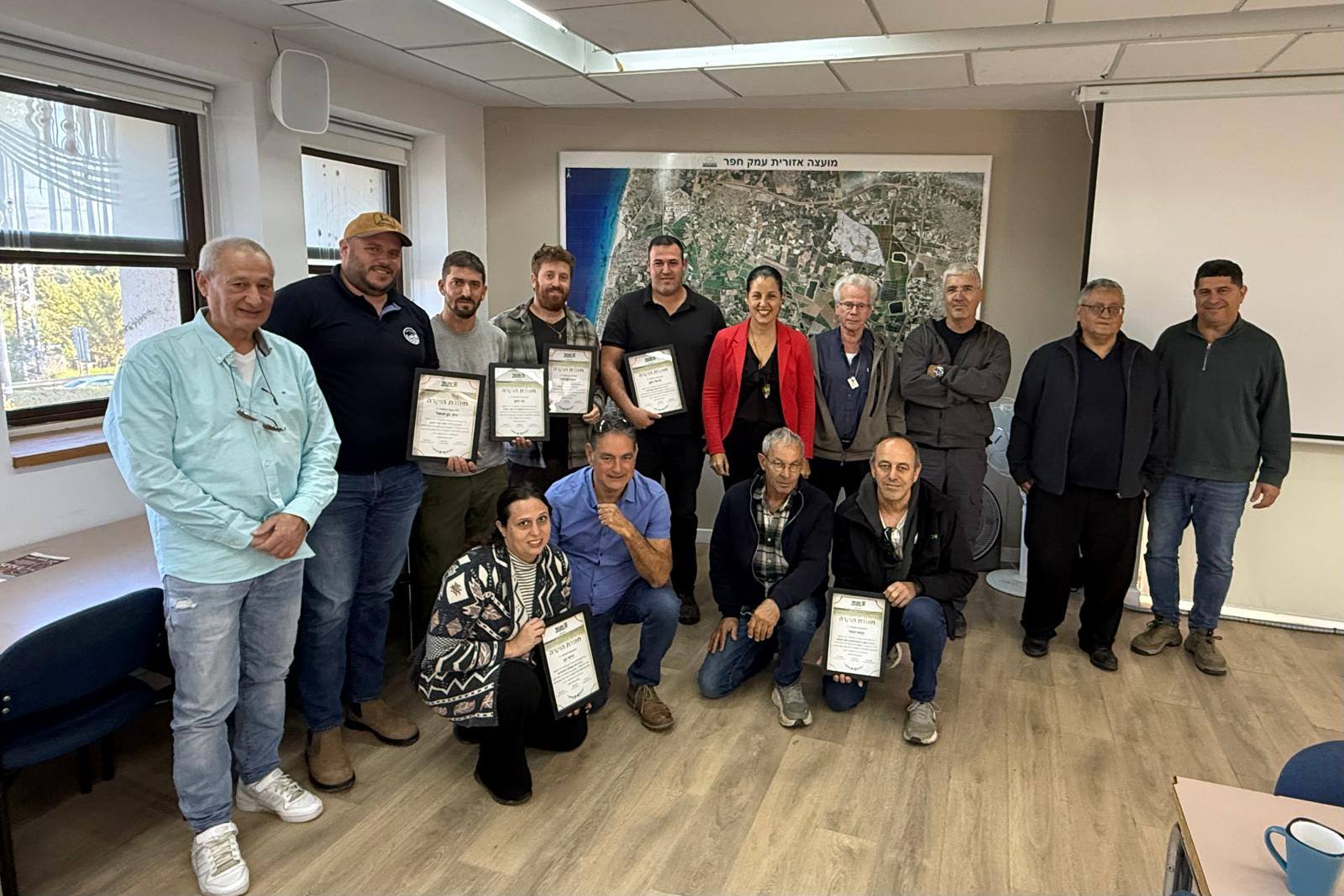 משתתפי הטקס