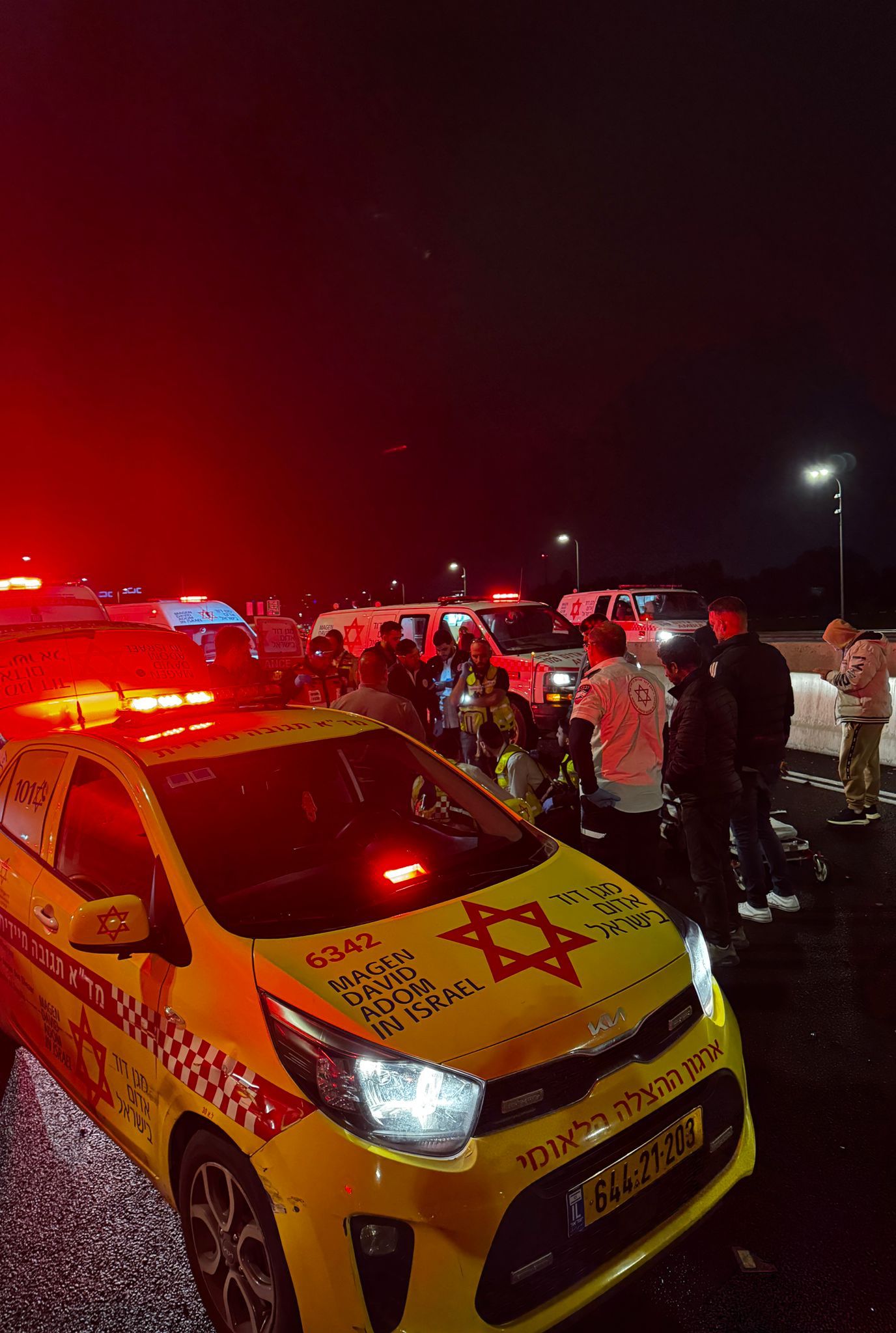 זירת התאונה