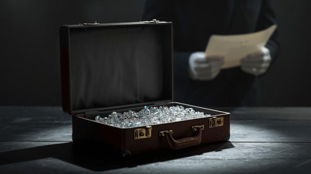 אילוסטרציה של יהלומים