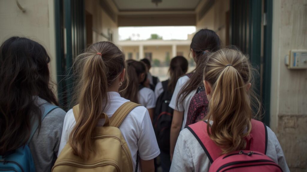 ילדים בבית ספר