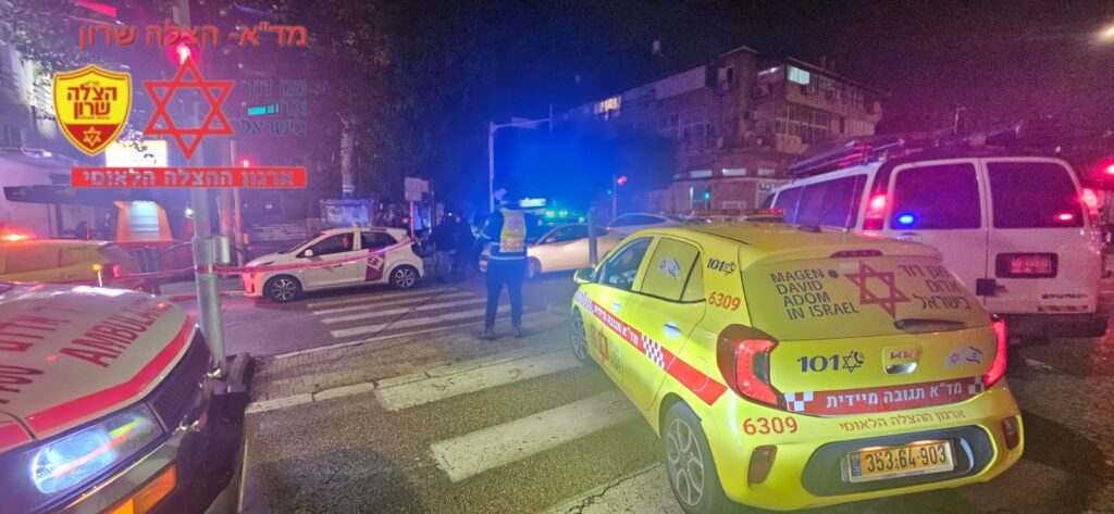 אמבולנס בזירה