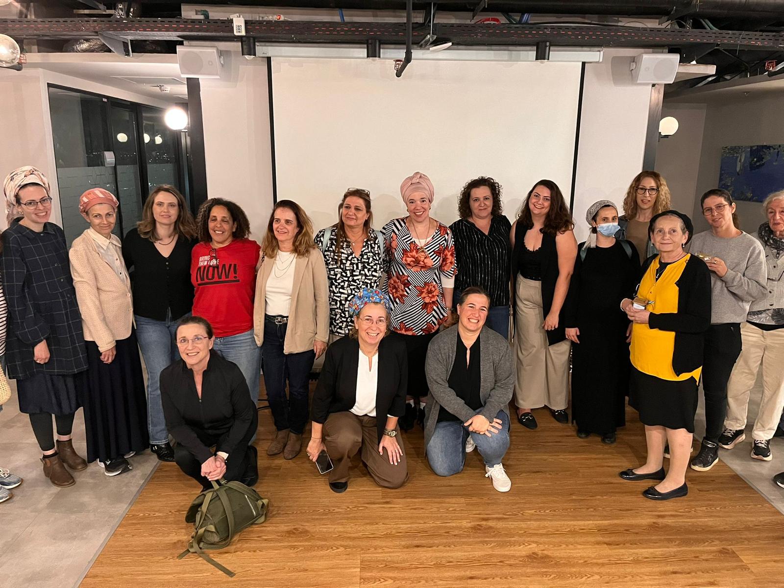 נשות המיזם בתמונה משותפת